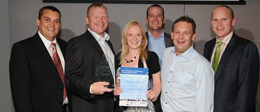 Winner of SME Construction Employer of the Year Award